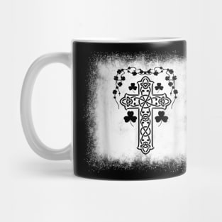 Celtic Cross Knot Christianity Flag Irish Women Men Ireland Mug